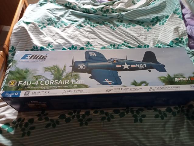 Aereo e-flite Corsair f4u bnf 