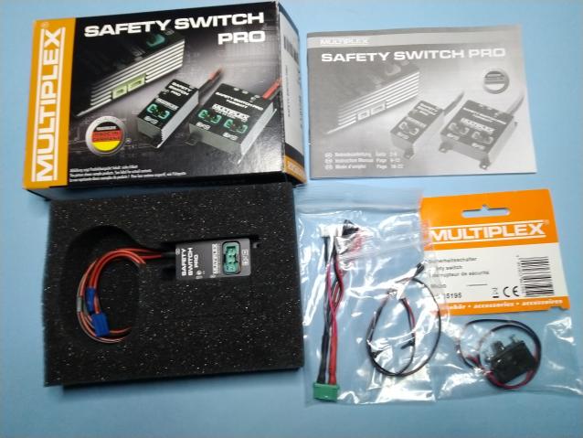 Multiplex Safety Switch Pro interruttore per aerei
