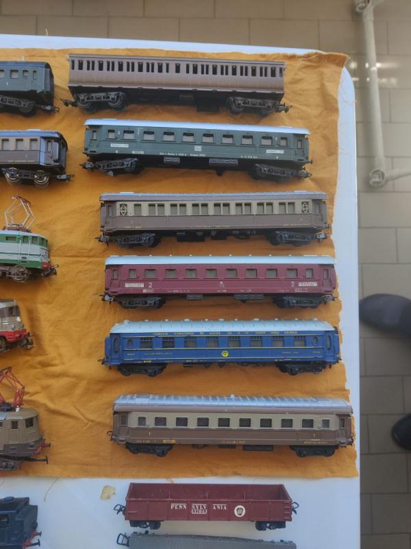 Treni e carrozze Rivarossi anni 50-60 vintage