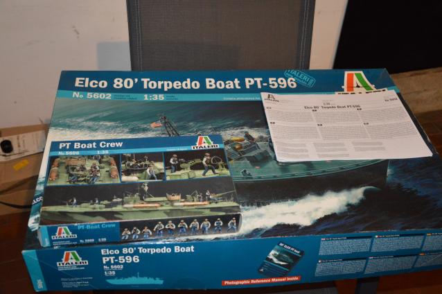 italeri elco 80 torpedo boat pt 596
