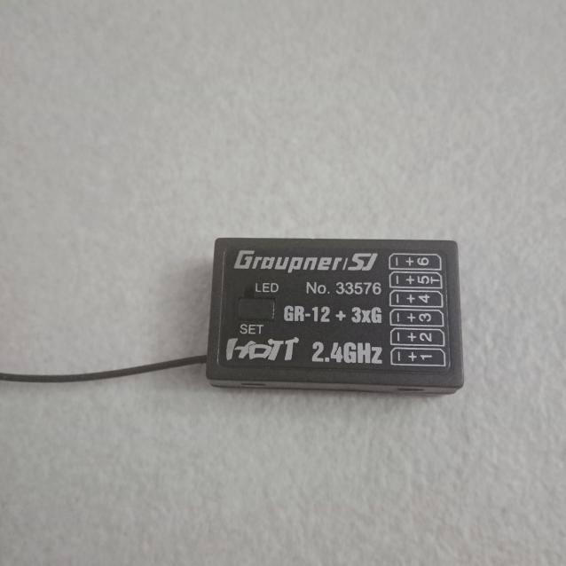 Ricevente graupner gr12 pi 3x