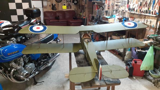 Bristol f2b biplano kit flair  2m a.a