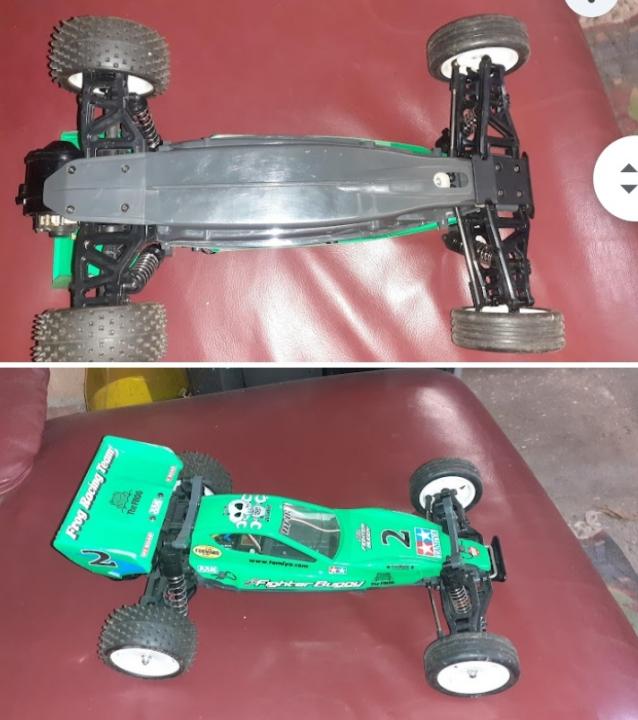 Tamiya figter buggi 1/10 solo montata 
