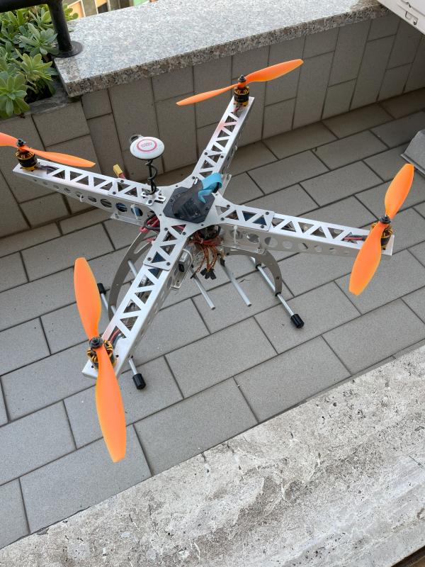 Drone quadrirotore dji naza F450