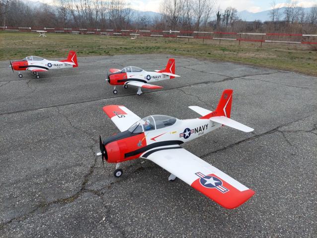 E Flite T28 Trojan 2m 6S