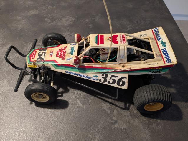 Tamiya The Grasshopper, Motore Kyosho Le Mans 240SB