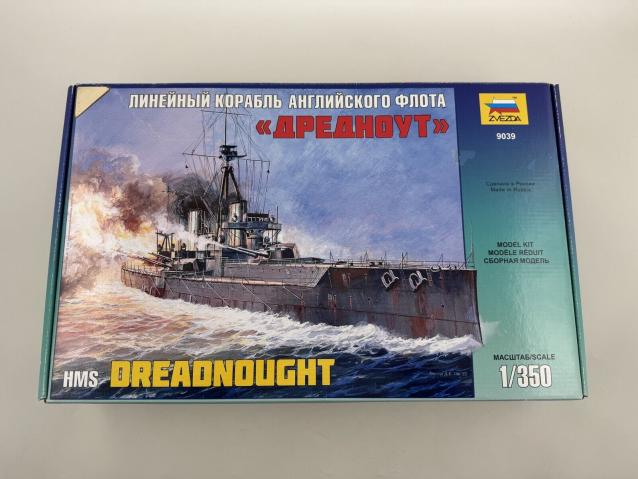 Zvezda HMS Dreadnought 1:350 9039