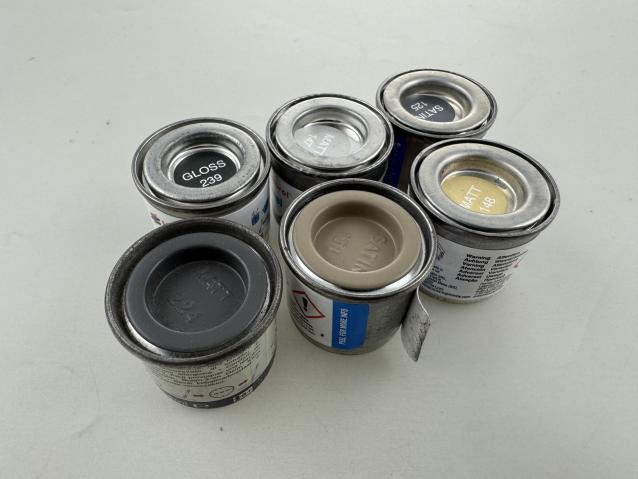Humbrol assortimento Enamel 14ml vari (6pz)