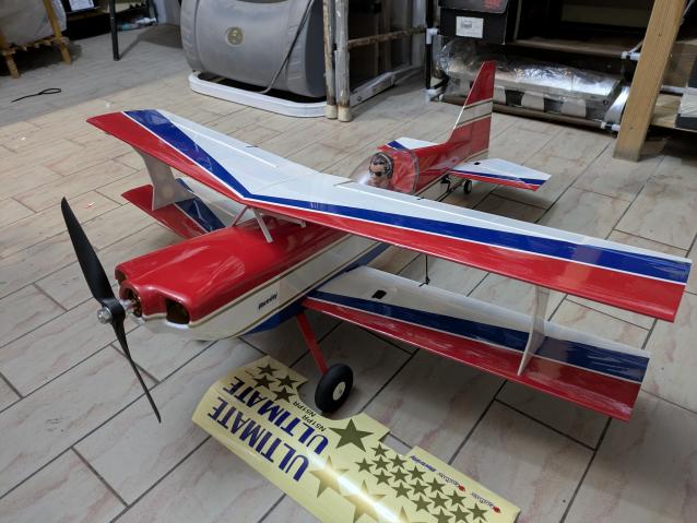 Aereo RC Ultimate Great Planes completo Nuovo