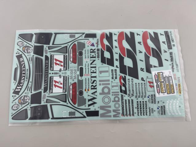 Carrozzeria Tamiya Mercedes Benz CLK-GTR 1:10