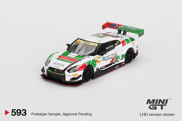 MINIGT Nissan GT-R NISMO GT3 #23 KCMG 2018 1:64