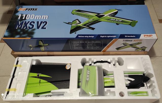 FMS MXS v2 PNP pronto al volo NUOVO in scatola Euro 190 spedizione compresa