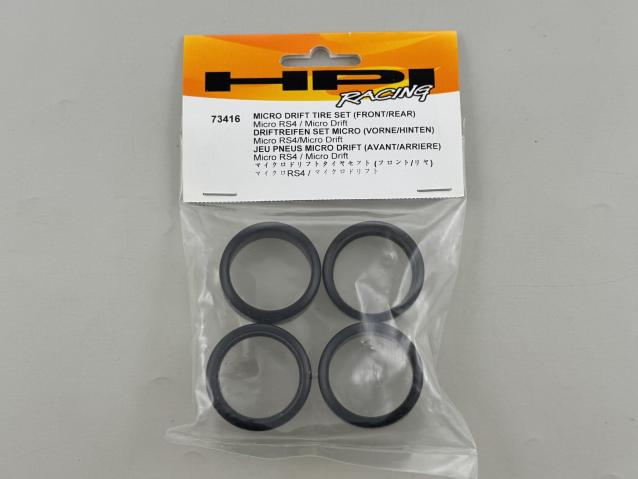 HPI Drift tire set (4pz) Micro RS4