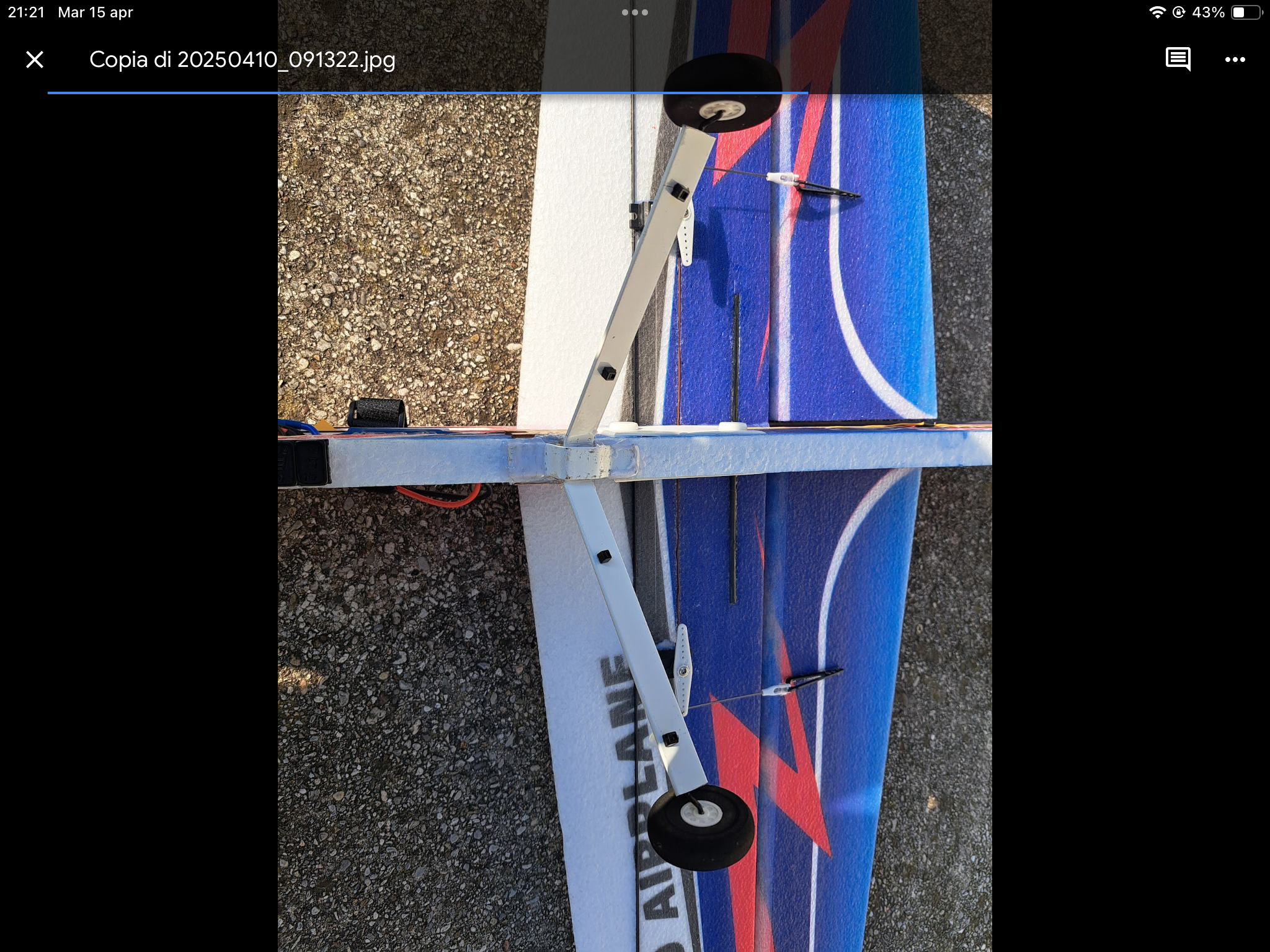 Aeromodello sbach 342