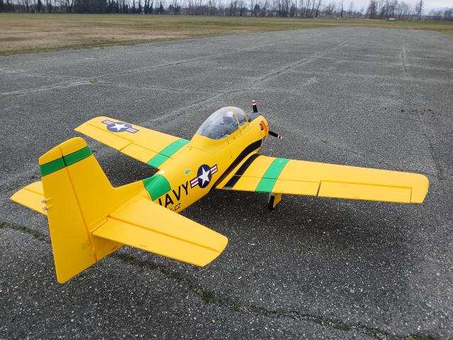 Troian t-28 eflite 2mt 