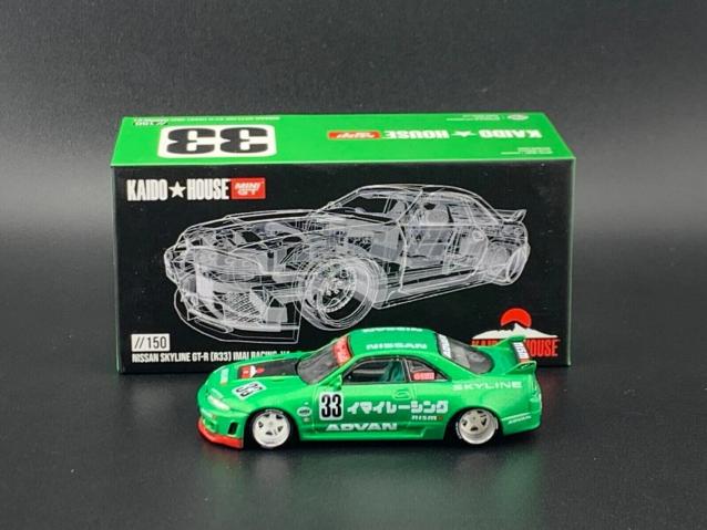 MINIGT Nissan Skyline GT-R (R33) Imai Racing V1 1:64