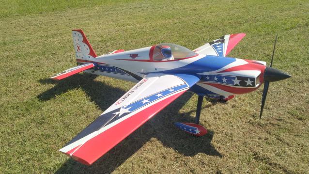Extreme Flight Laser 104" printed