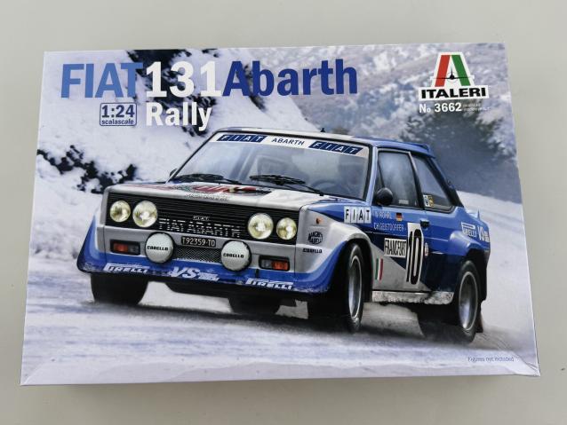 Italeri Fiat 131 Abarth Rally 1:24
