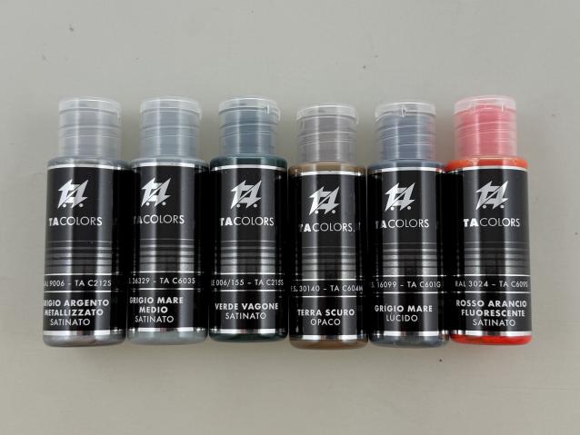 TAColors assortimento vernici varie 30ml