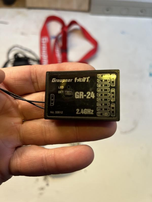 Radiocomando Graupner MZ24 con ricevente 12ch - mode 1