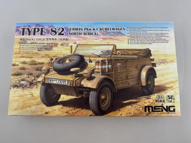 Meng German Pkw.K1 K belwagen Type 82 1:35