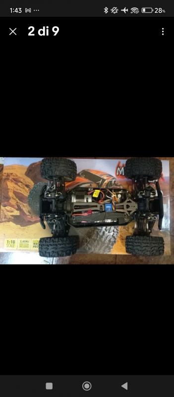 Black Bull EVO Monster 1/10 RTR Automodello Radiocomandato