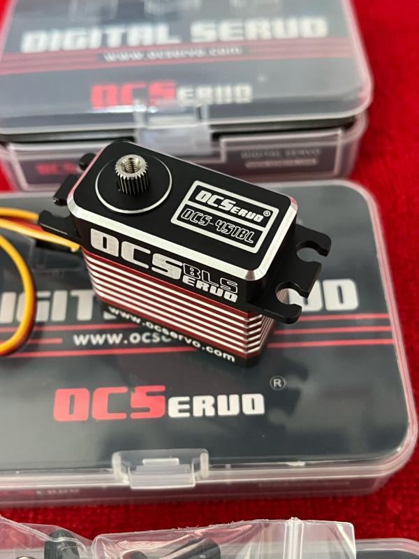 NUOVI SERVI OCS 451BL  DIMENSIONE STANDARD DA 45KG PER CICLICO ELICOTTERI  : 3 PEZZI 160 EURO