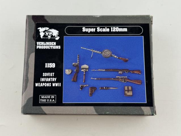 Verlinden - Armi fanteria Sovietica 120 mm (art.1159)