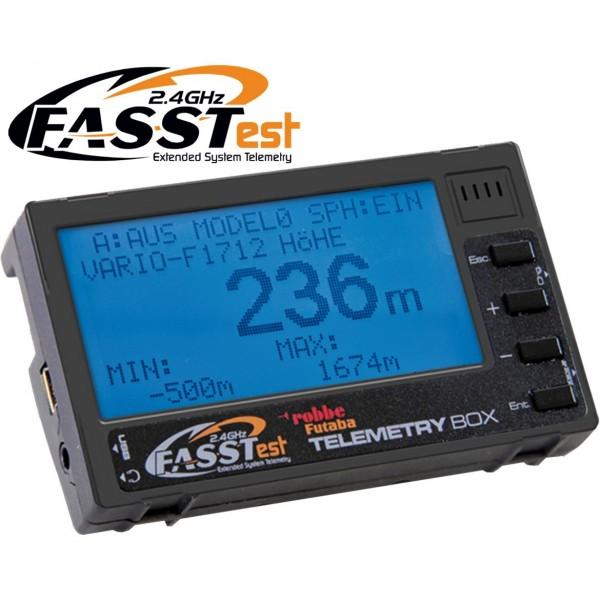 RADIOCOMANDO FUTABA T12MZ c/TELEMETRY BOX