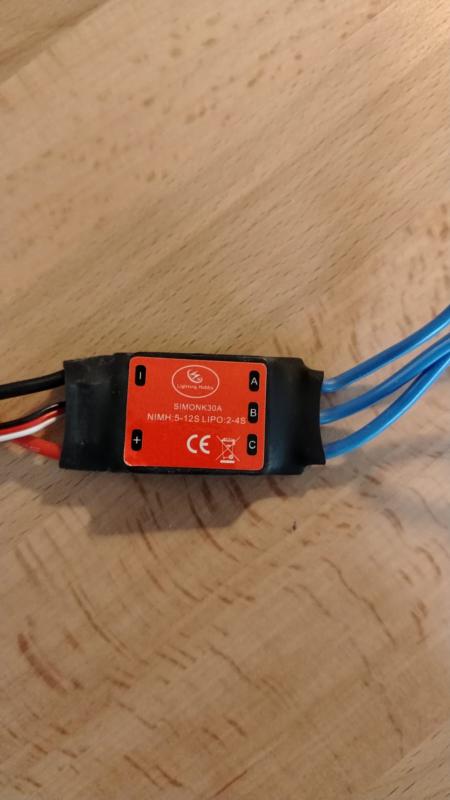 Esc Simonk 30 A  lipo 2/4s bec 3A