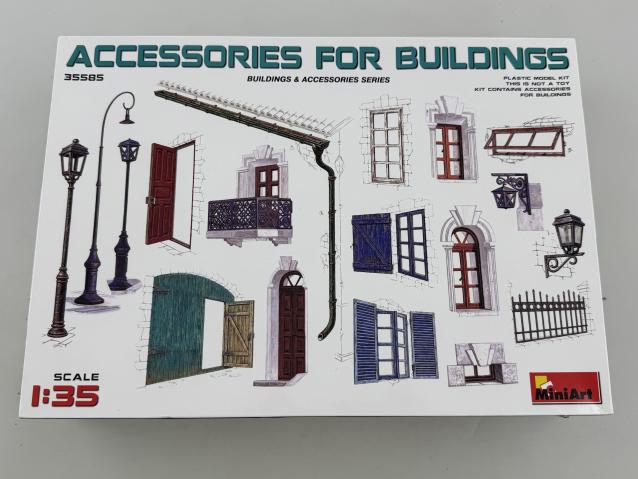 Miniart Accessories for buildings 1:35
