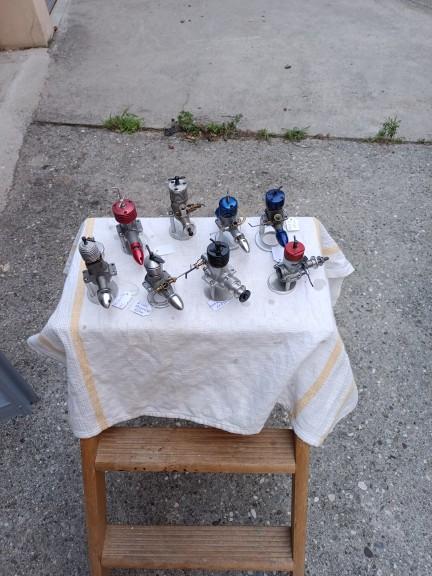 Vendo in blocco 7 motori diesel