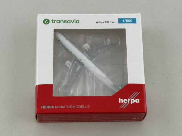 HERPA Transavia Airbus A321neo  PH-YHZ 1:500