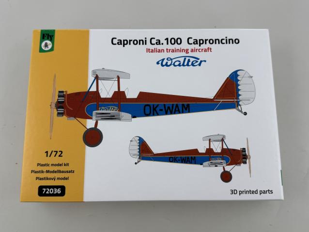 FLY Caproni Ca.100 Caproncino Italian training aircraft 1:72