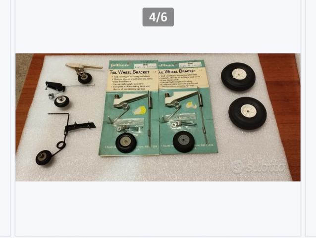 Accessori per aeromodelli.