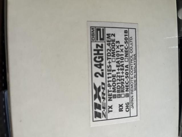 Radio tx/rx propo 11x zero