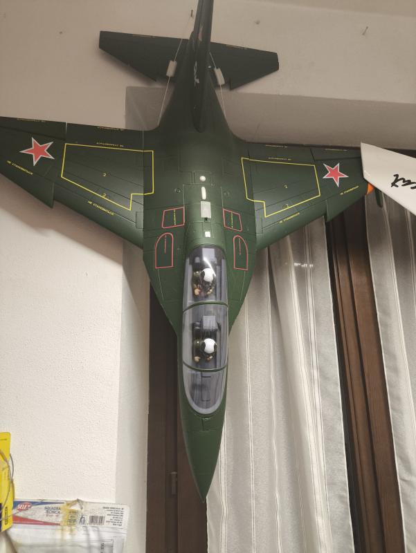 Yak 130 Freewing tenuto benissimo 