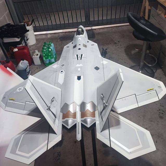 F22 Raptor ventola 80mm
