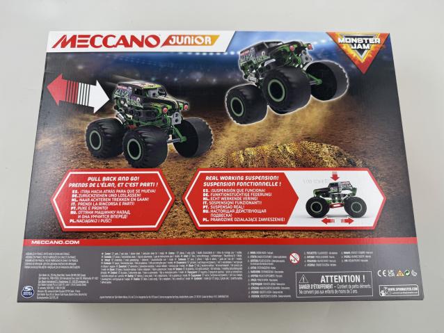 Meccano Junior Monster Truck Grave Digger