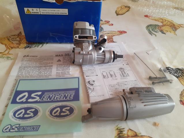 Motore per aerei OS MAX AX 35