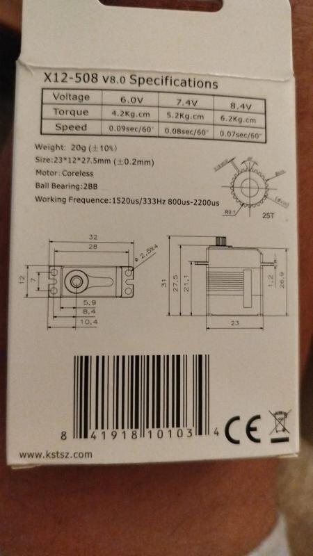 servi KST X12-508  NUOVI