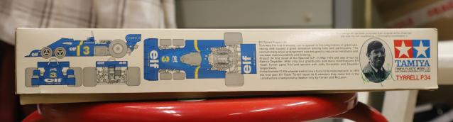 TAMIYA Tyrrell P34 Six Wheeler, 1/20, kit GC2001, anno 1978 Nuova