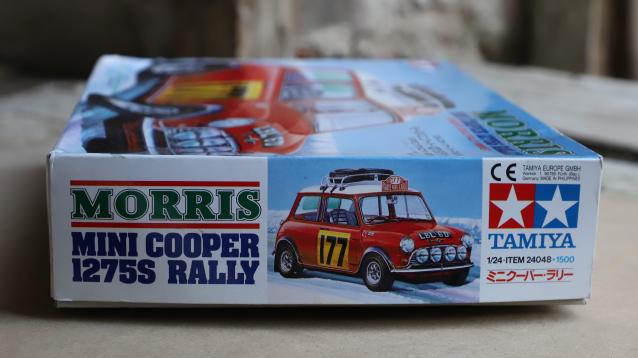 Tamiya Morris Mini Cooper 1275S Rally, 1/24, kit 24048