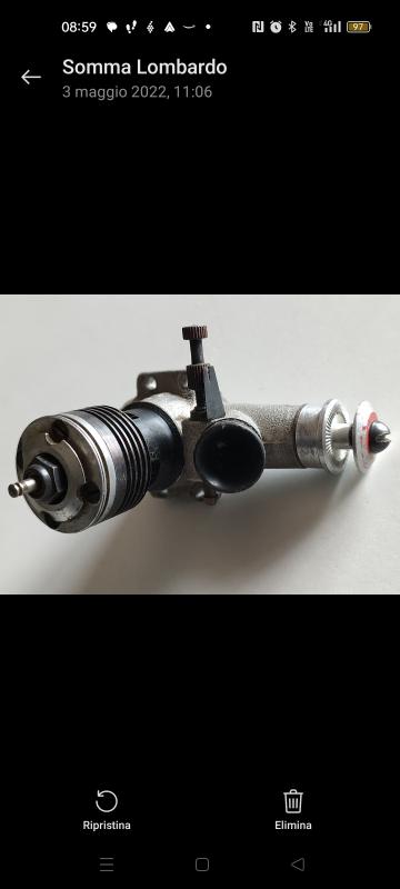 Vendo motore cipolla Glow