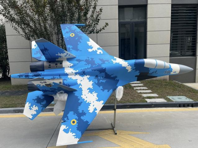 SU-30 XXL 3,7 METRI MONTATO E SETTATO - PRONTO AL VOLO CON 2 TURBINE SWIWIN SW190