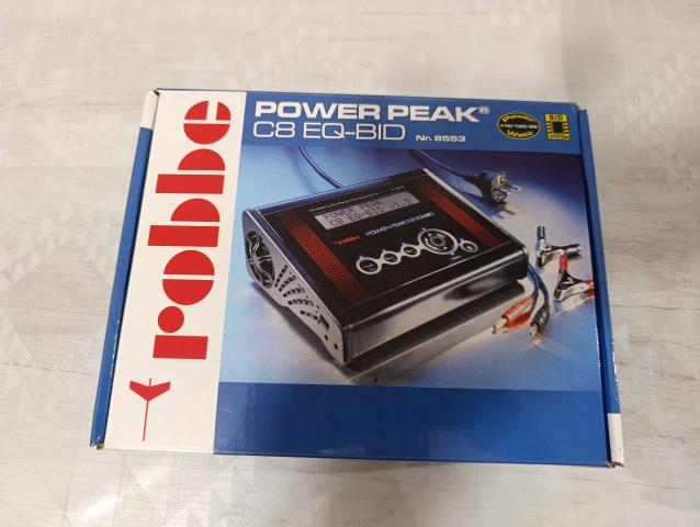Vendo caricabatterie Robbe Power Peak C8 EQ-BIND 