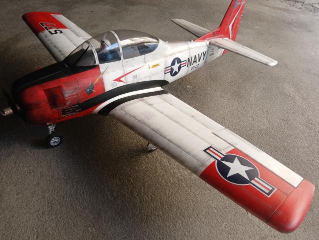 Troian t-28 eflite 2mt 