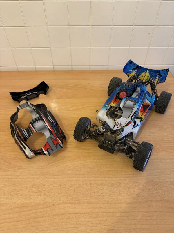 Auto radiocomandata a scoppio VRX Spirit N2