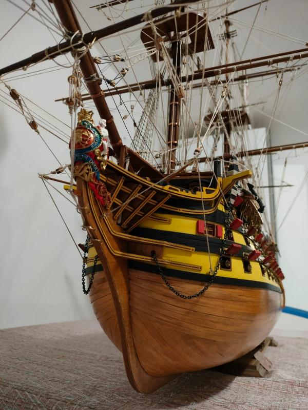 H.M.S sergal mantua model VICTORY 1:78