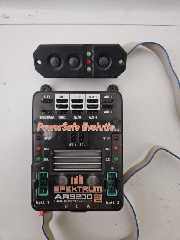 Powerbox evolution con ricevente Spektrum inclusa 